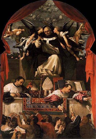 Lorenzo Lotto 'The Alms of St. Anthony' France oil painting art